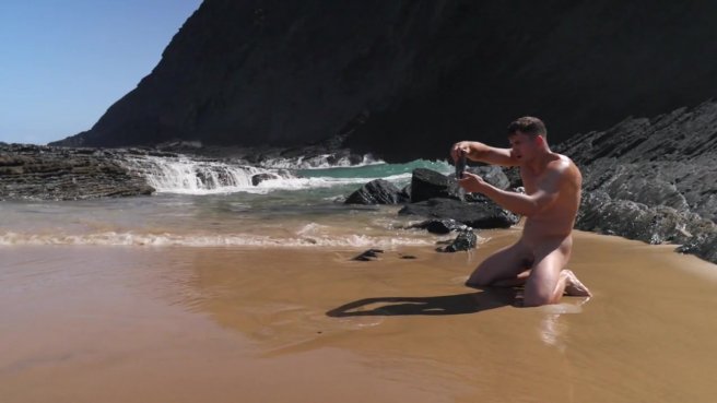 На безлюдном пляже получился самый невероятно красивый разврат #1